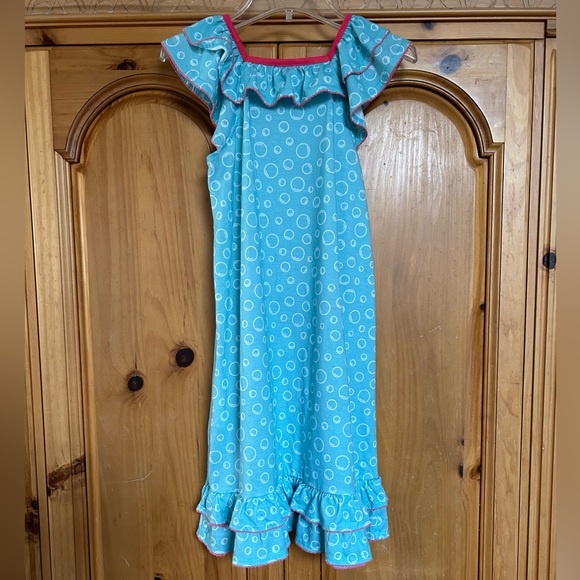 Disney store finding dory nightgown size 9/10 bubbles fish ruffles Pixar - Picture 4 of 5